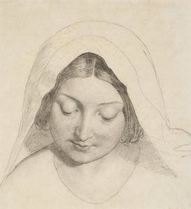 Onze Lieve Vrouw van zaterdagavond door Ford Madox Brown